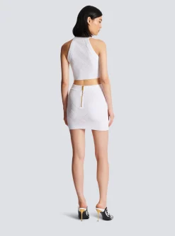 Shop 6-button Knit Tank Top Women Knitwear|Tops And Shirts