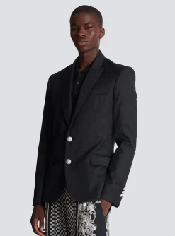 Fashion 2-button Wool Jacket Jackets And Blazers