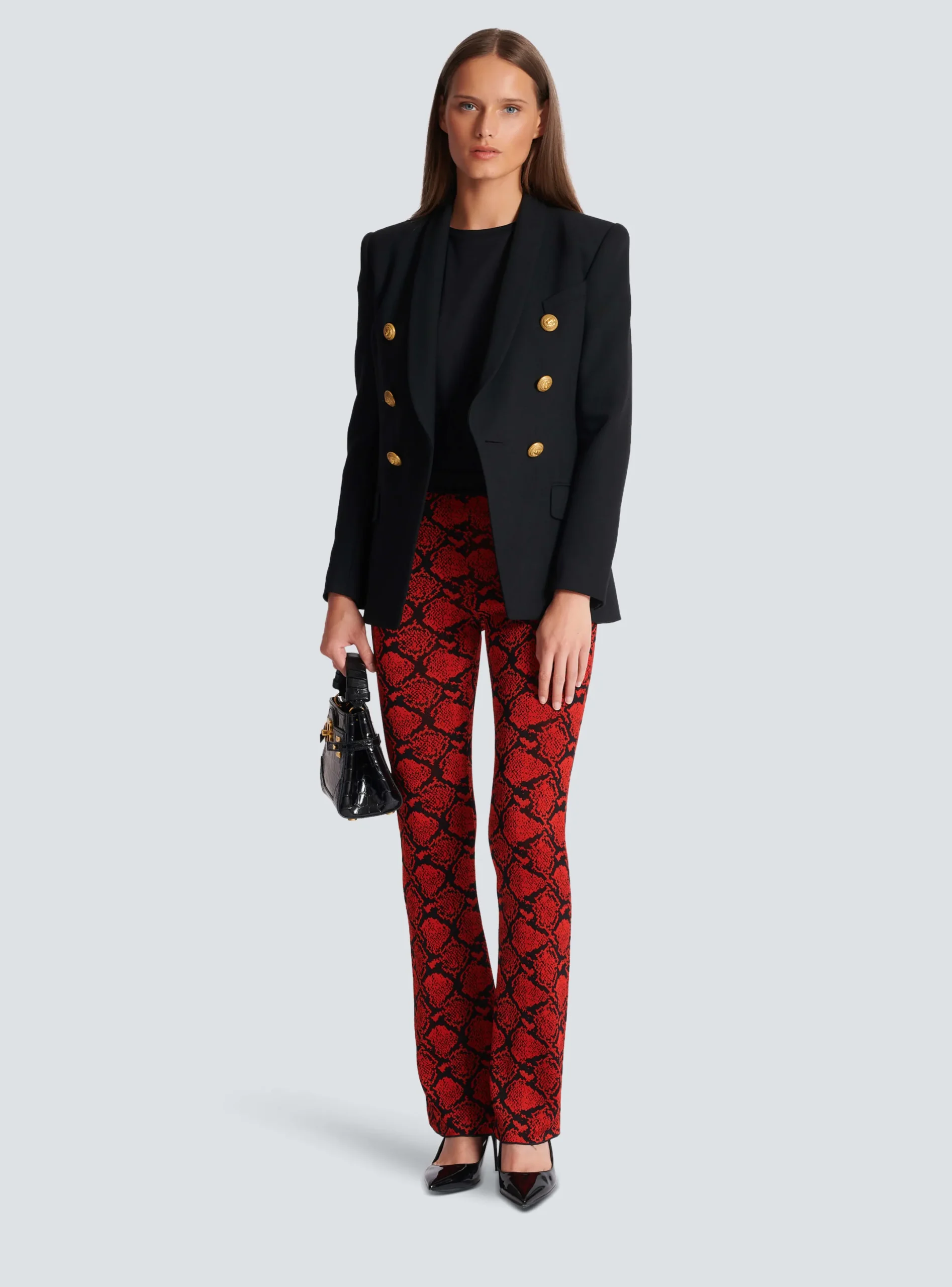 Store 6-button Wool Jacket Women Jackets And Blazers