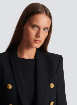 Store 6-button Wool Jacket Women Jackets And Blazers