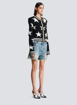 Online Buttoned Knit Cardigan Women Knitwear