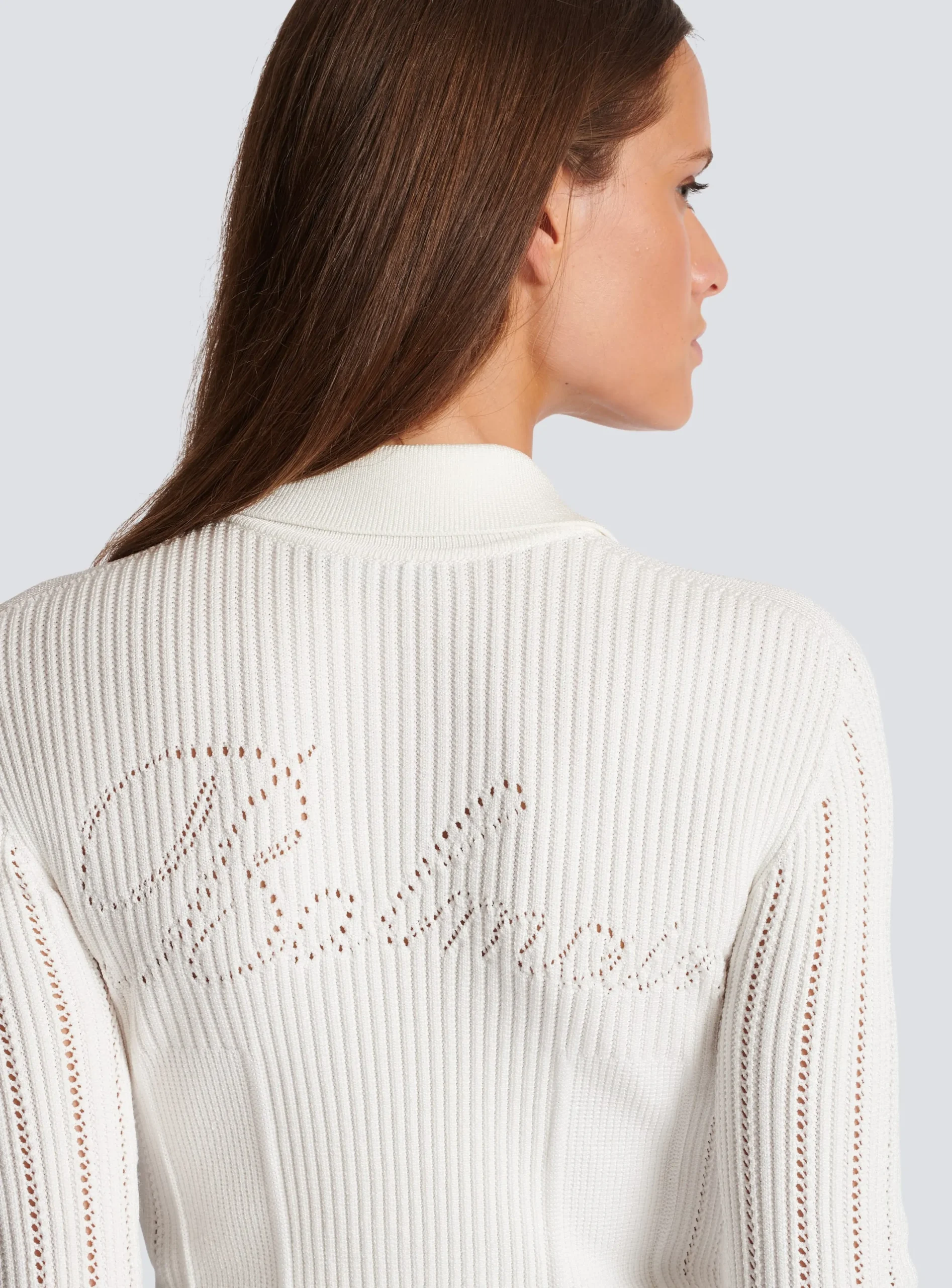 Hot Buttoned Knit Cardigan Women Knitwear