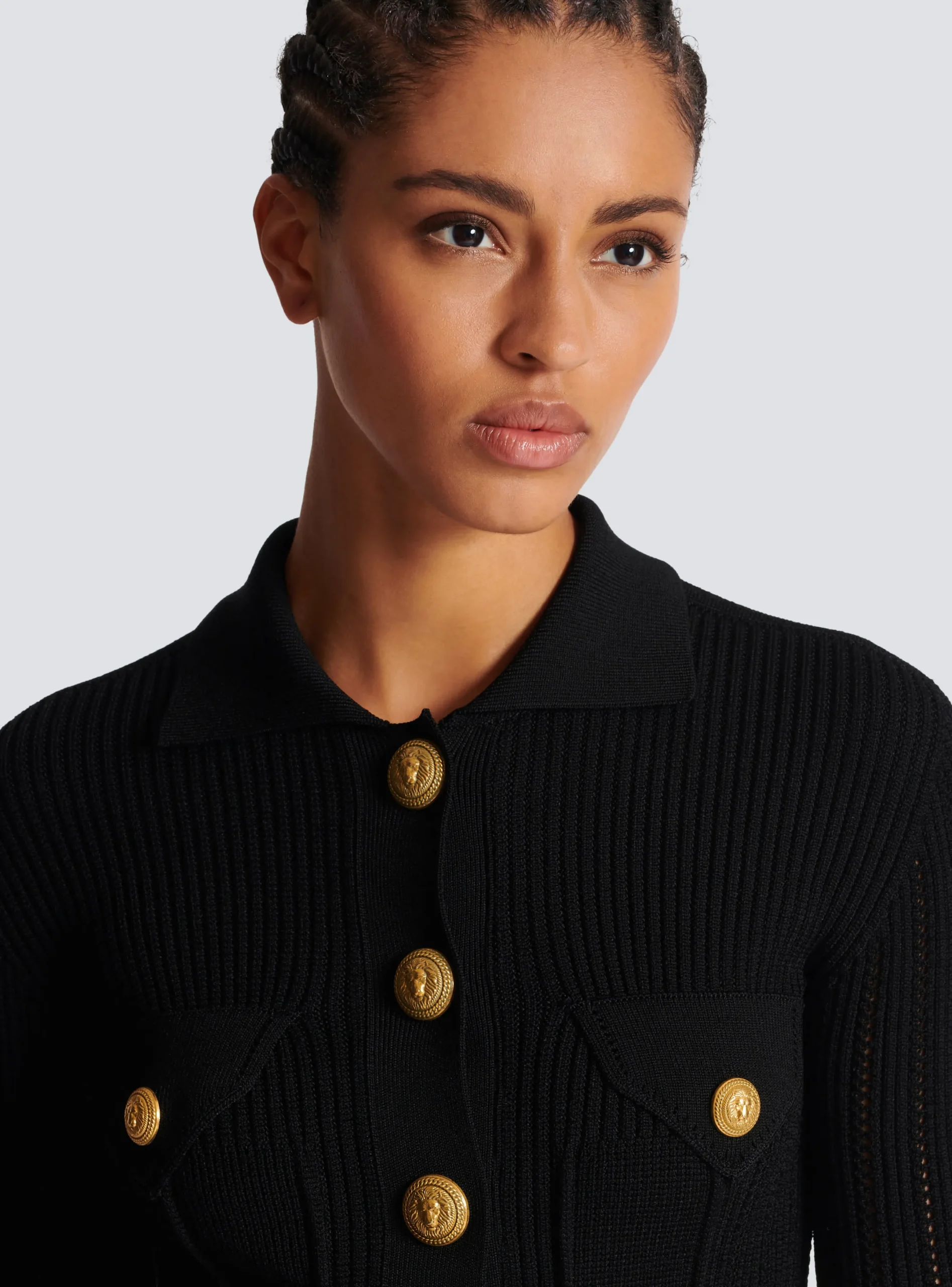 Cheap Buttoned Knit Cardigan Women Knitwear