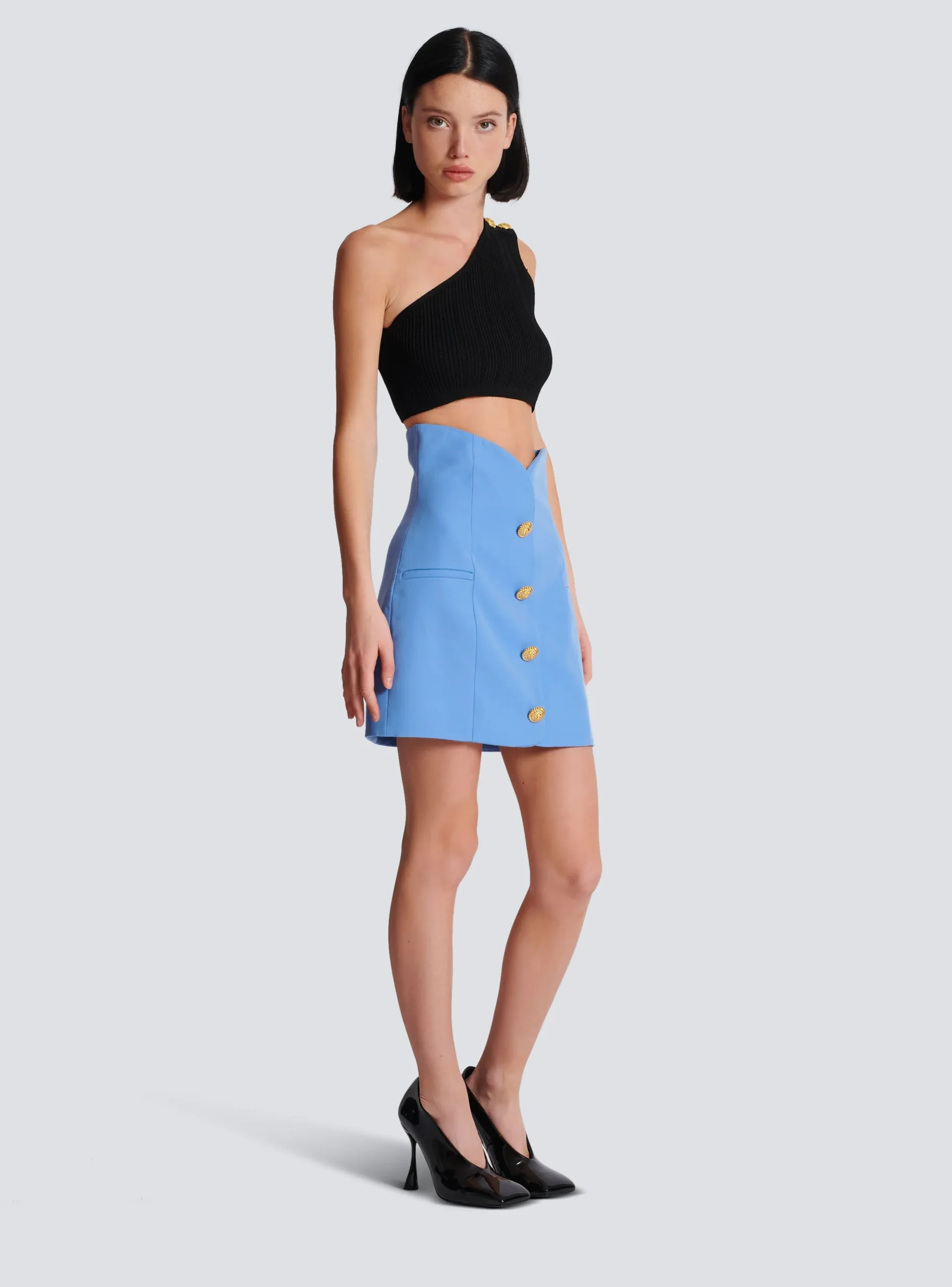 Flash Sale Buttoned Tulip Skirt Women Skirts