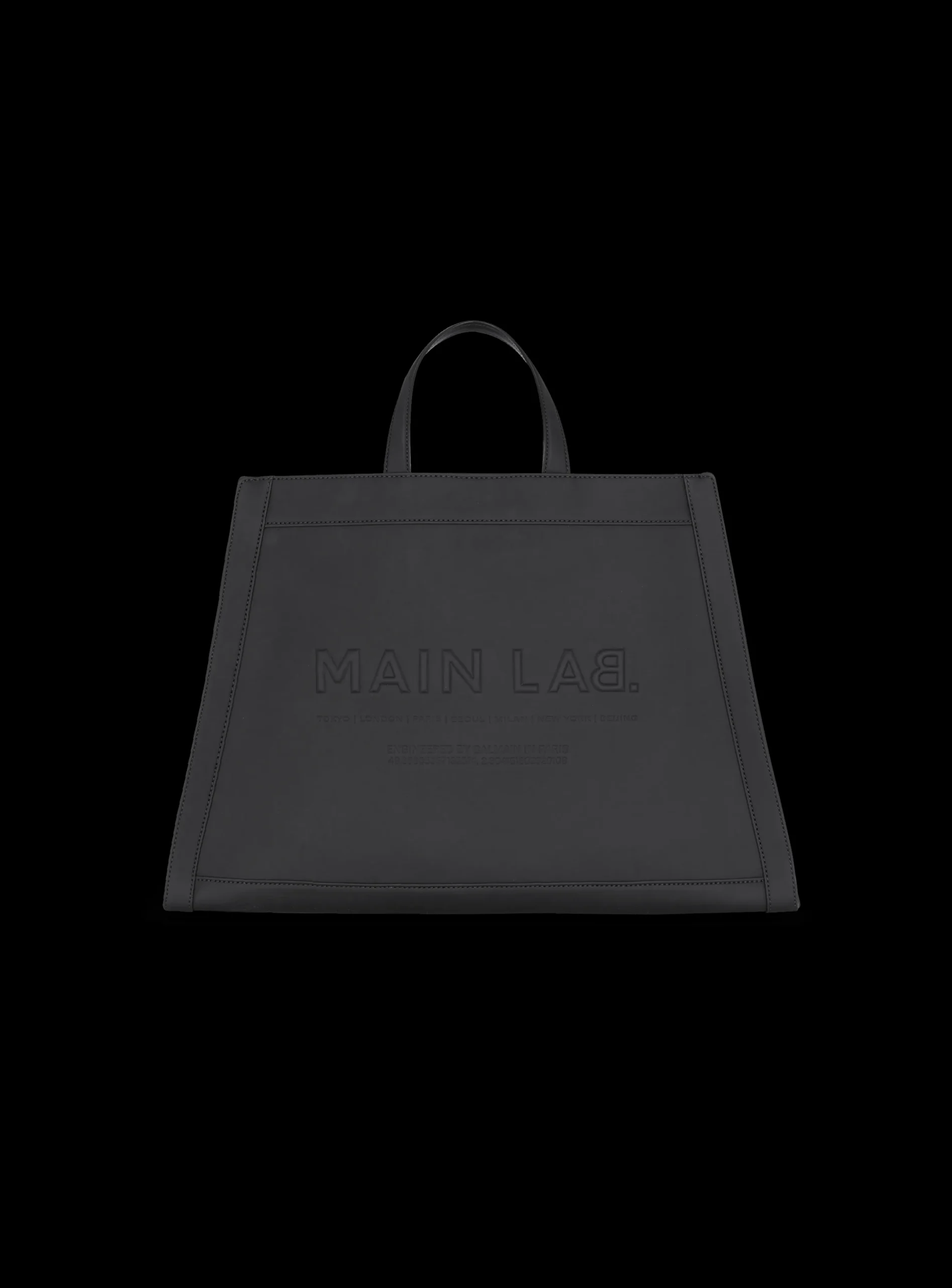 Hot By Olivier Rubber-effect Leather Tote Bag Bags And Backpacks