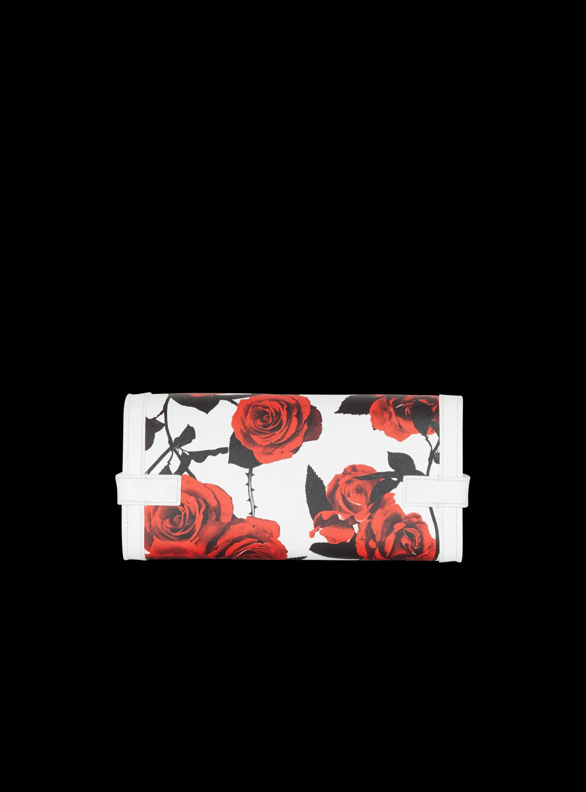 Cheap Calfskin B-Buzz Pouch 23 With A Roses Print And Embossed Grid Motif Women Mini Bags|Shoulder Bags