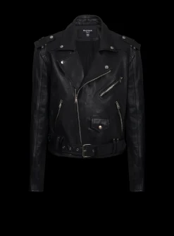 New Calfskin Biker Jacket Outerwear