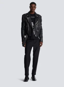 New Calfskin Biker Jacket Outerwear