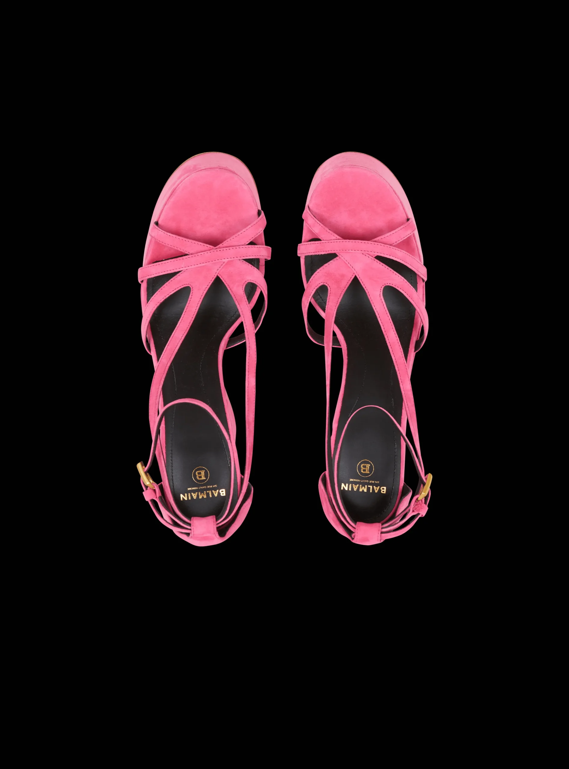 Best Sale Cam Suede Platform Sandals Women High Heels & Pumps