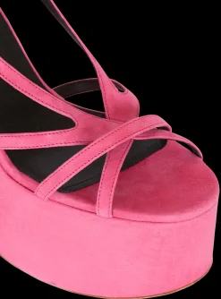 Best Sale Cam Suede Platform Sandals Women High Heels & Pumps