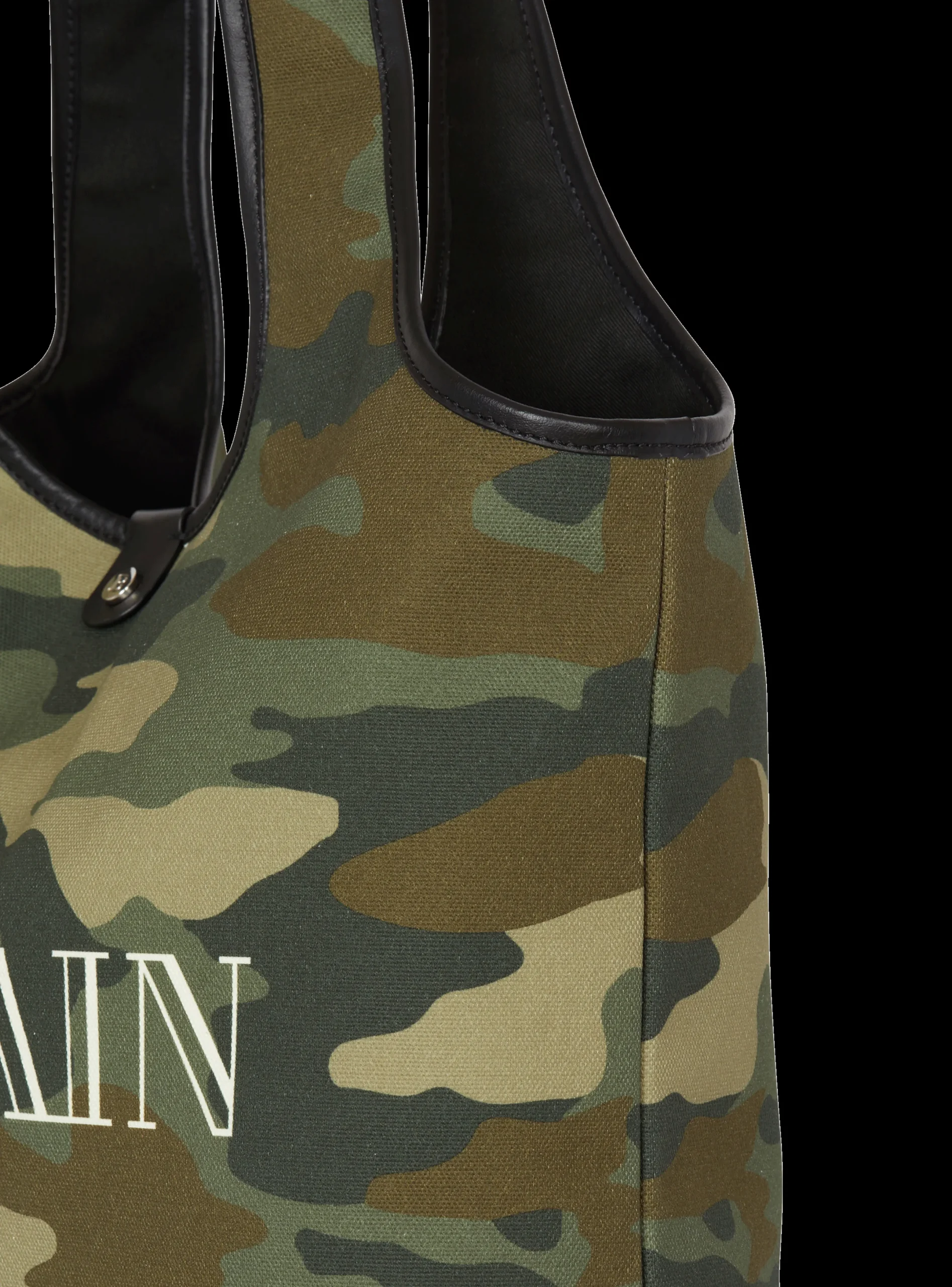 Store Camouflage Canvas B-Army Grocery Bag With Vintage Logo Bags And Backpacks
