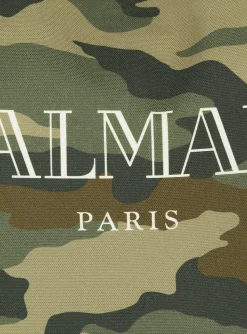 Store Camouflage Canvas B-Army Grocery Bag With Vintage Logo Bags And Backpacks