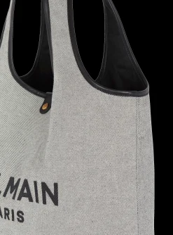 Cheap Canvas And Leather B-army Grocery Bag Women Tote Bags|Shoulder Bags