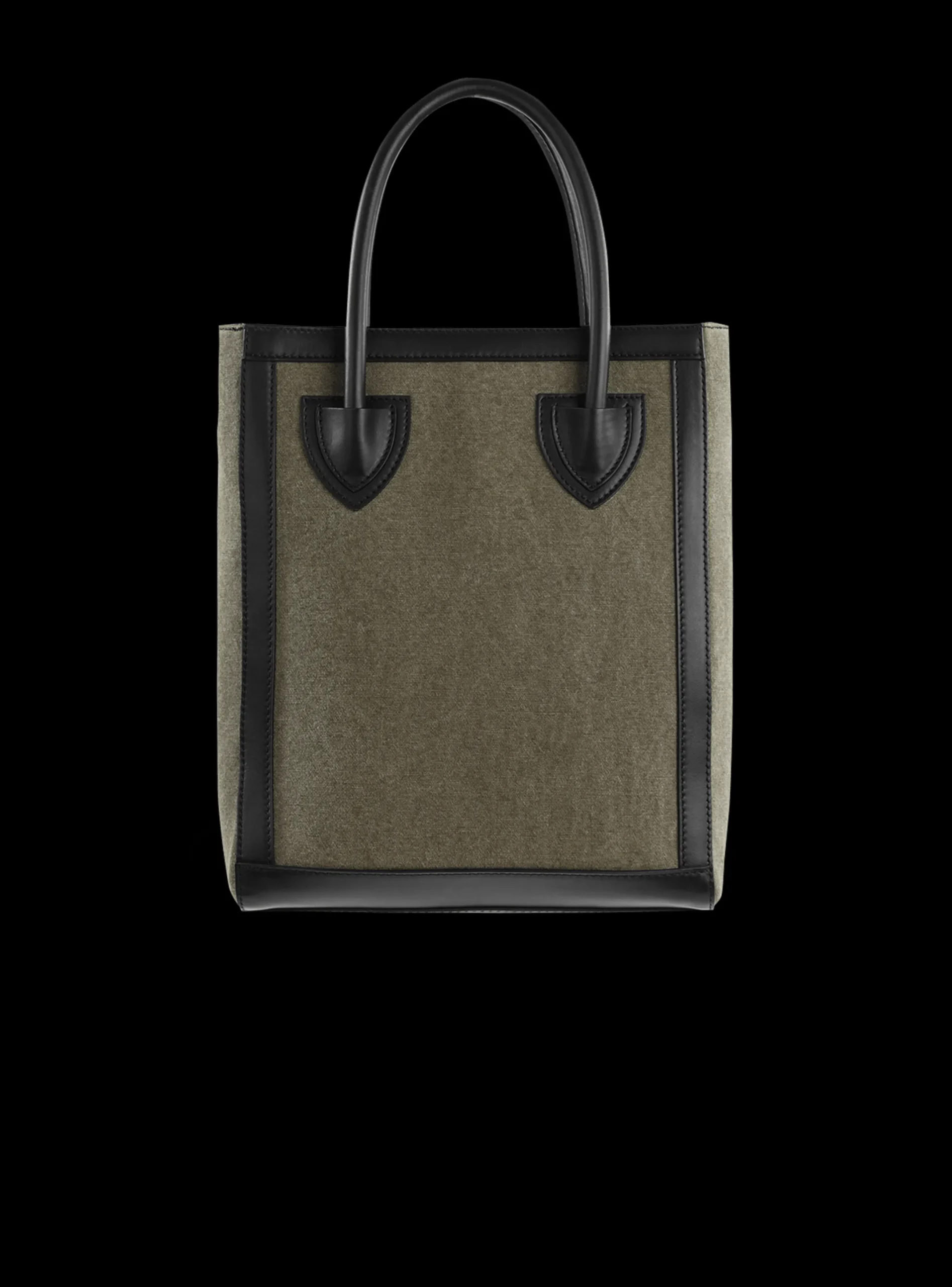 Hot Canvas B-Army 26 Bag With Leather Panels Women Tote Bags|Crossbody Bags