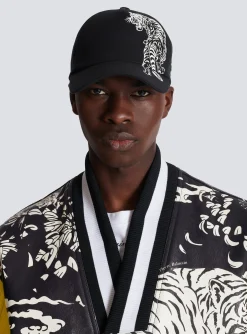 Flash Sale Cap With Printed Tiger Hats And Caps