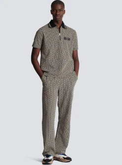 Clearance Casual Monogram Jacquard Trousers Sportswear|Trousers And Shorts