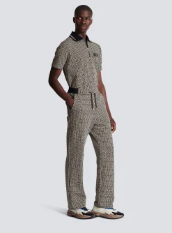 Clearance Casual Monogram Jacquard Trousers Sportswear|Trousers And Shorts