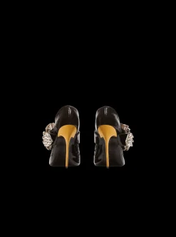 Shop Clara Western Patchwork Patent Leather Pumps Women High Heels & Pumps