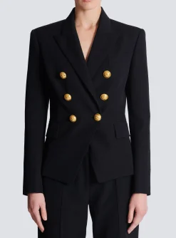 Fashion Classic 6-button Jacket Women Jackets And Blazers
