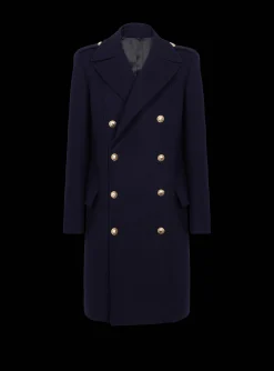 New Coat In Felted Double-faced Wool Outerwear