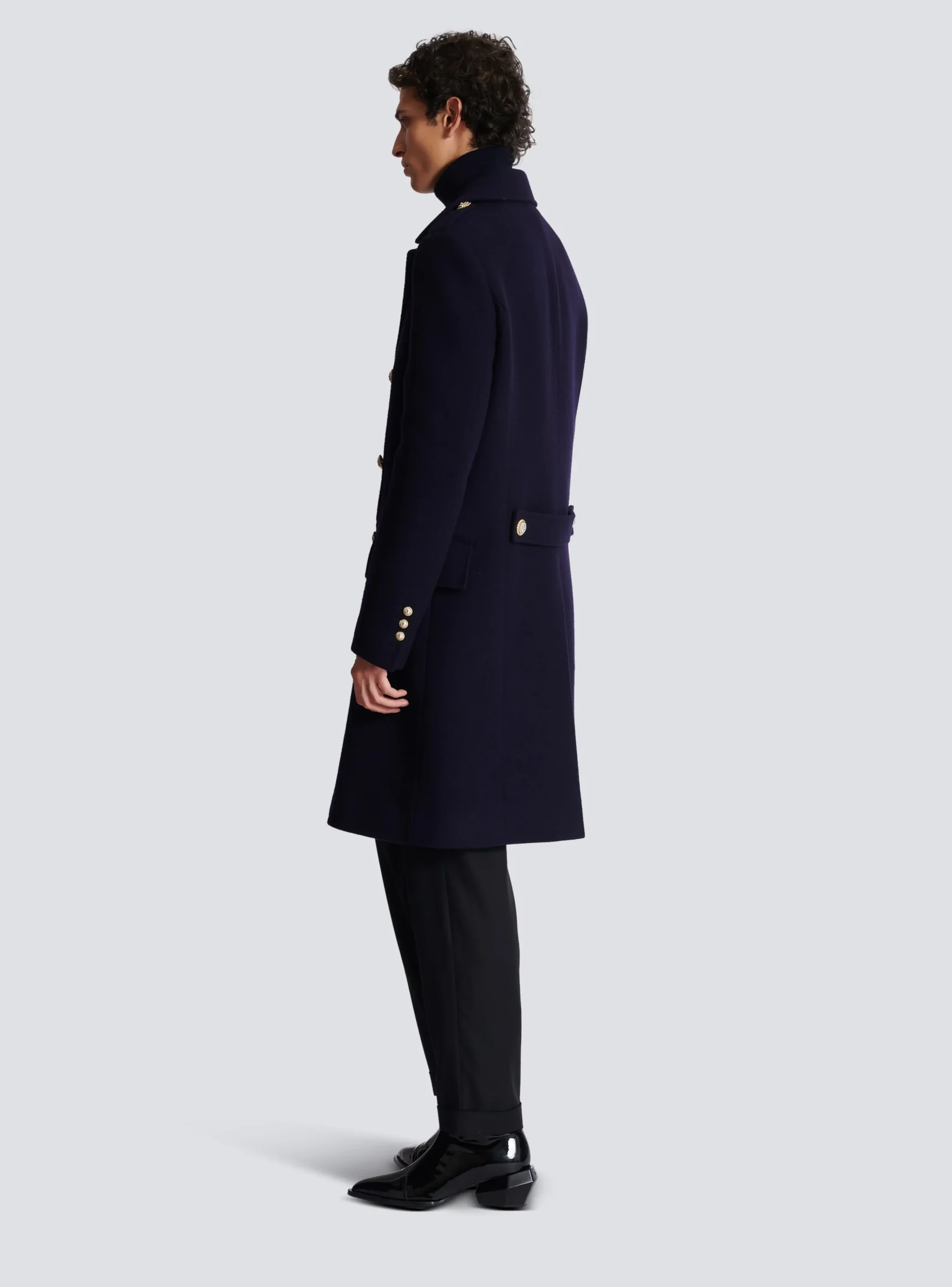 New Coat In Felted Double-faced Wool Outerwear