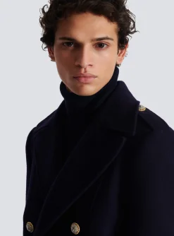 New Coat In Felted Double-faced Wool Outerwear