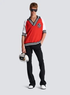 Best College Baseball PB Signature Knit Polo Shirt Knitwear|Shirts And Polos