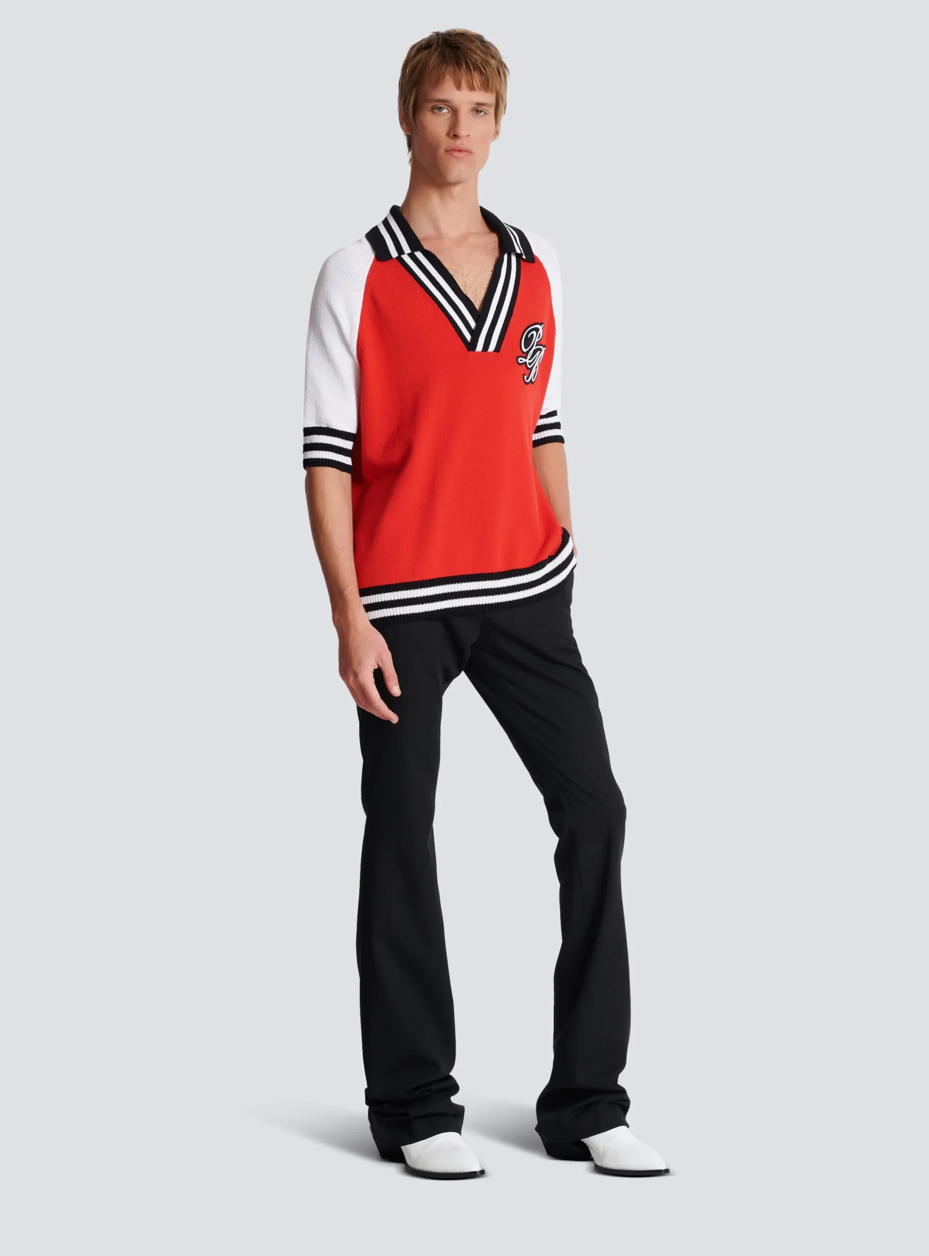 Best College Baseball PB Signature Knit Polo Shirt Knitwear|Shirts And Polos