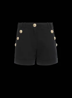Shop Cotton Low-rise Shorts Women Trousers And Shorts
