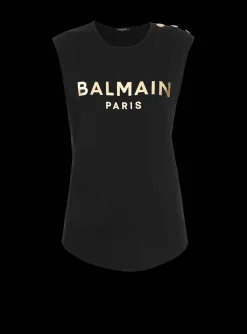 Best Cotton T-shirt With Logo Print Women T-Shirts