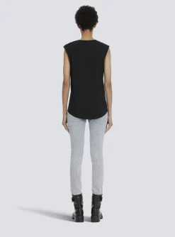 Best Cotton T-shirt With Logo Print Women T-Shirts