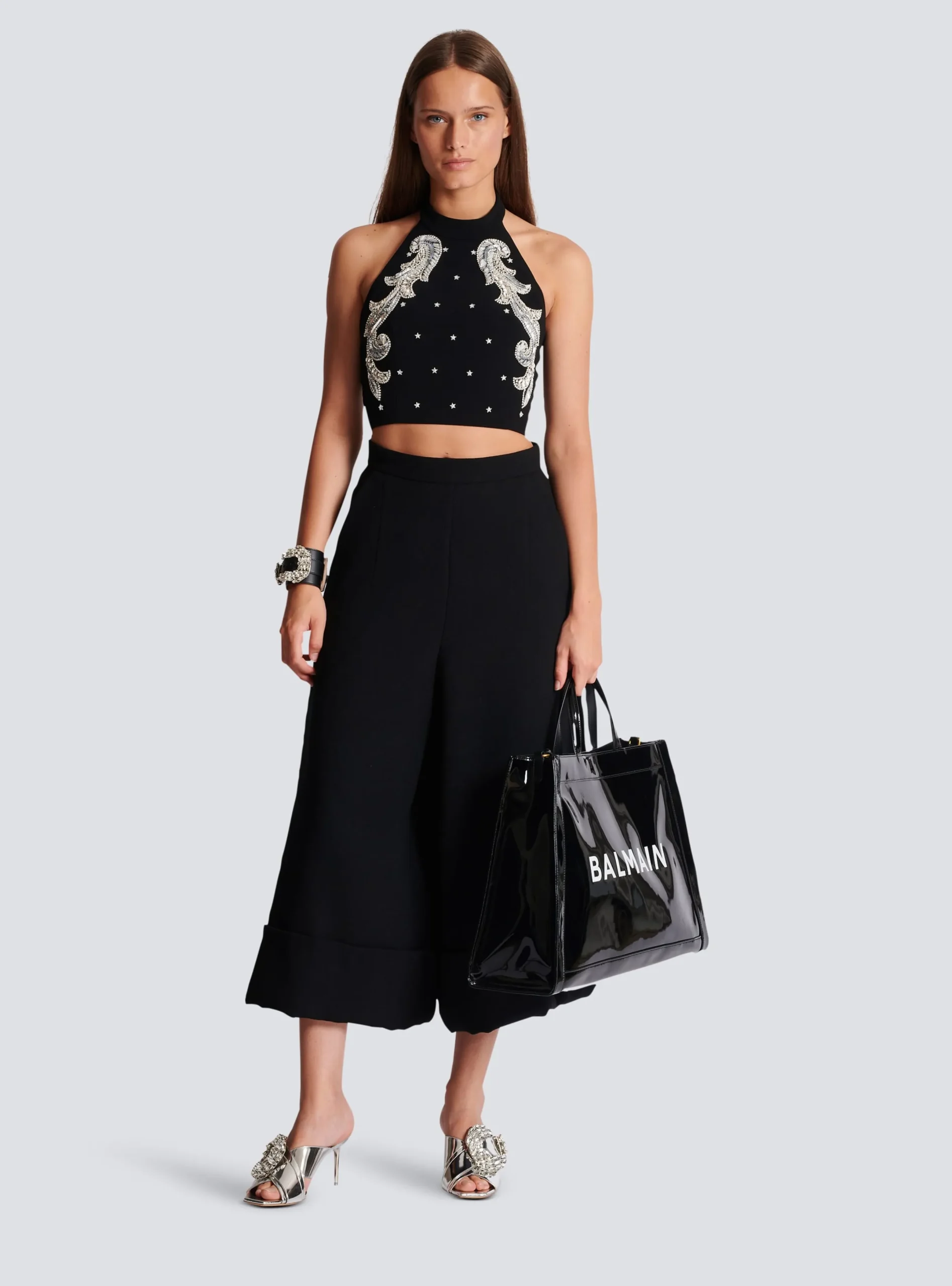 Shop Crepe Culotte Skirt Women Trousers And Shorts