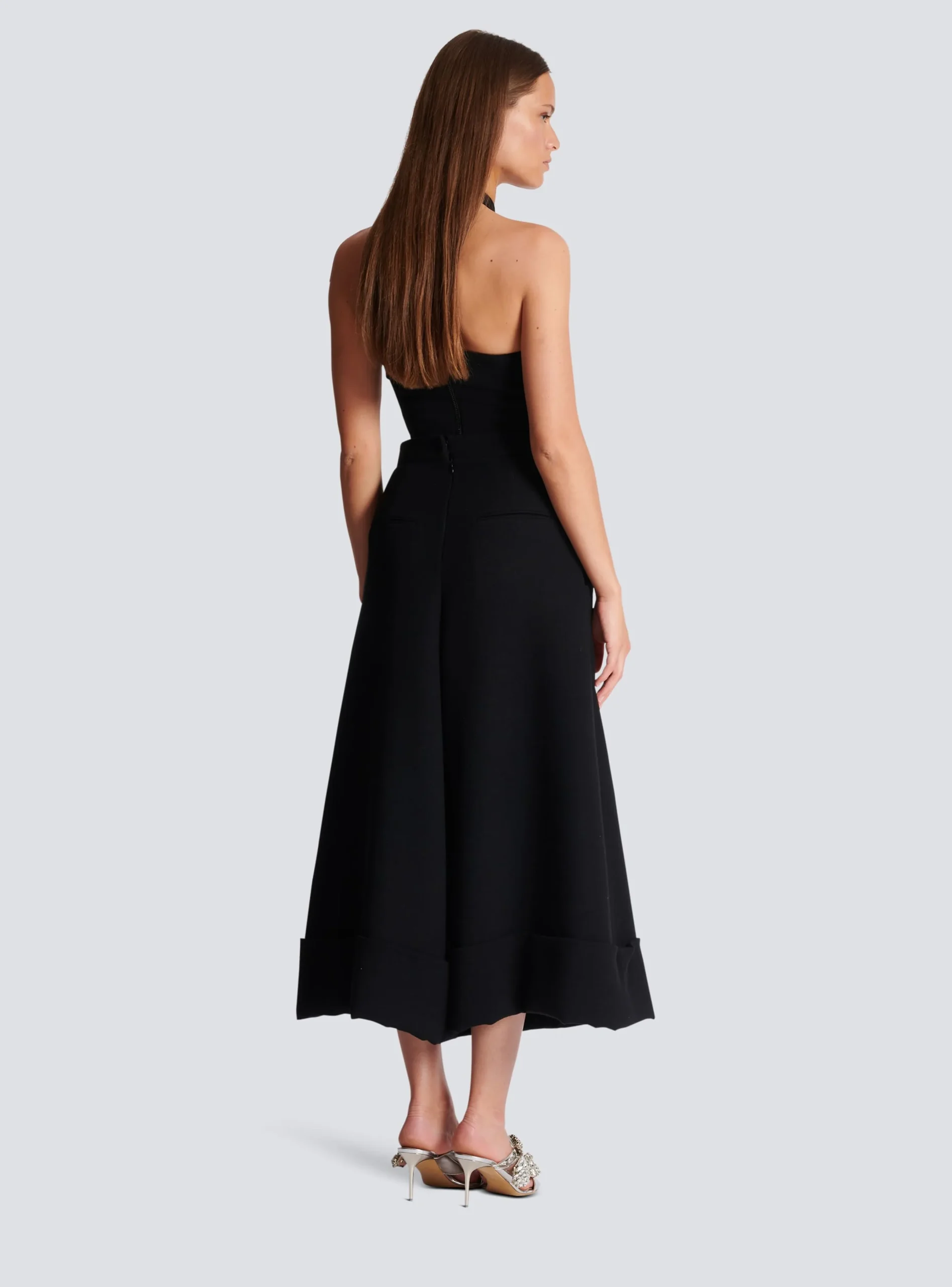 Shop Crepe Culotte Skirt Women Trousers And Shorts