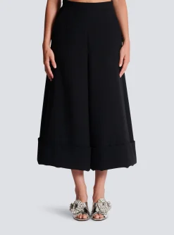 Shop Crepe Culotte Skirt Women Trousers And Shorts