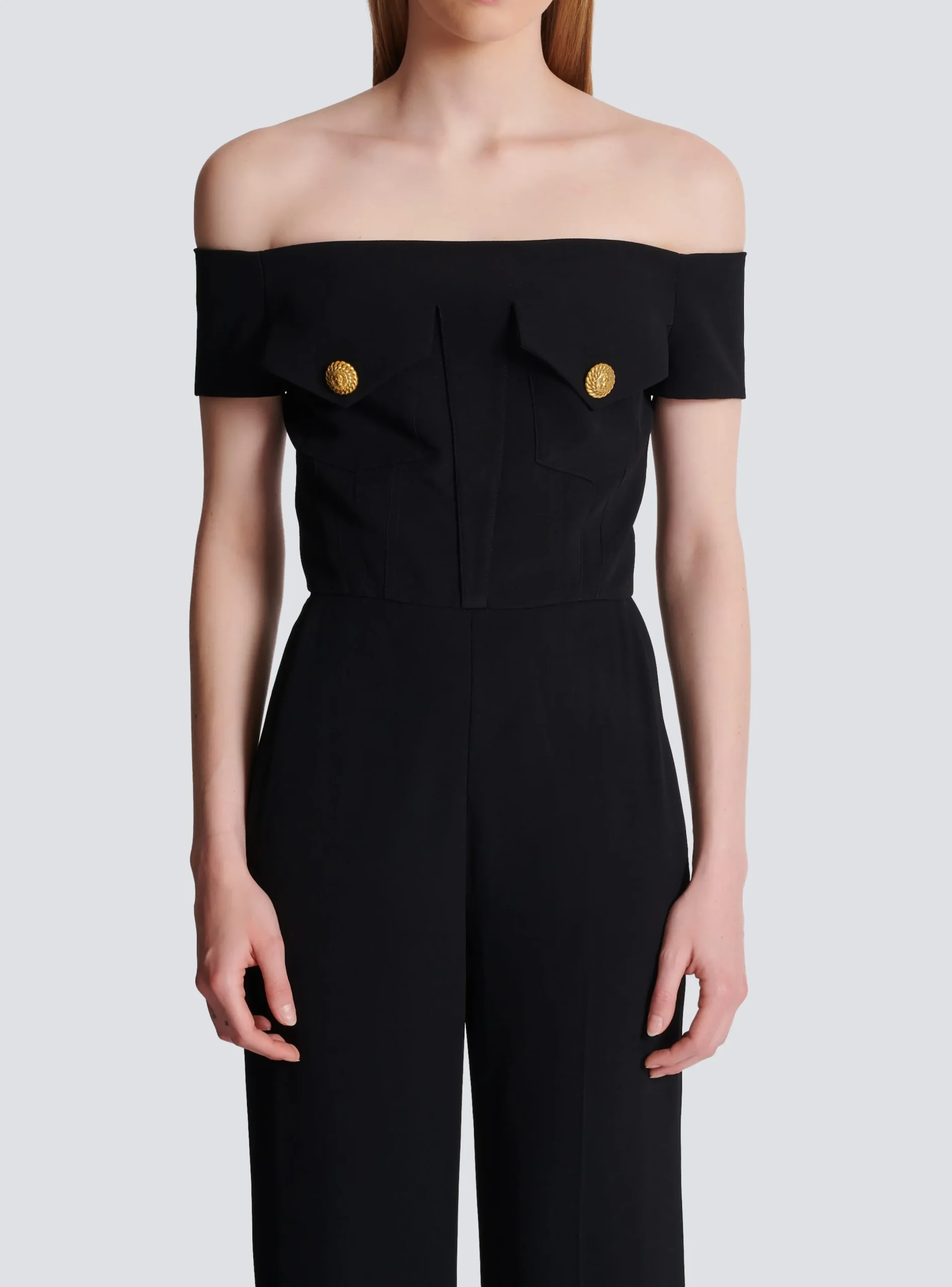 Shop Crepe Jumpsuit Women Trousers And Shorts