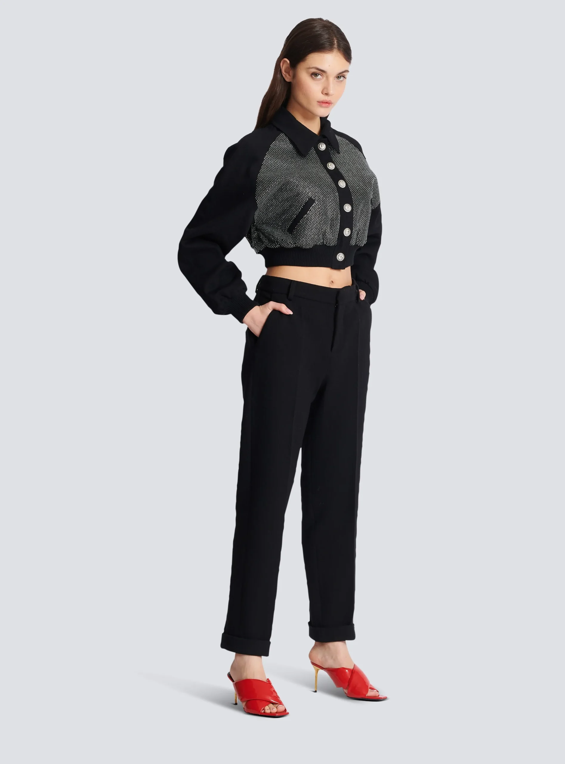 Hot Crepe Trousers Women Trousers And Shorts