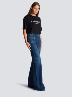 Cheap Cropped Paris T-shirt Women T-Shirts