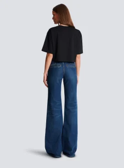 Cheap Cropped Paris T-shirt Women T-Shirts