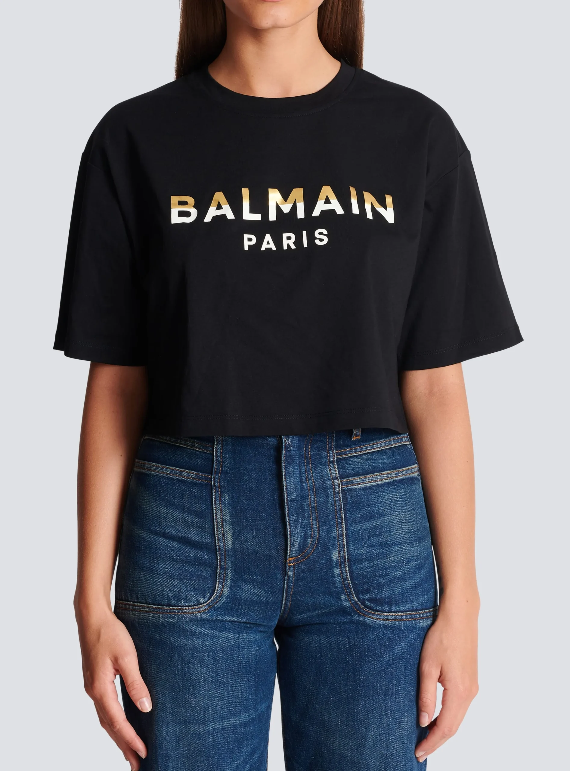 Cheap Cropped Paris T-shirt Women T-Shirts