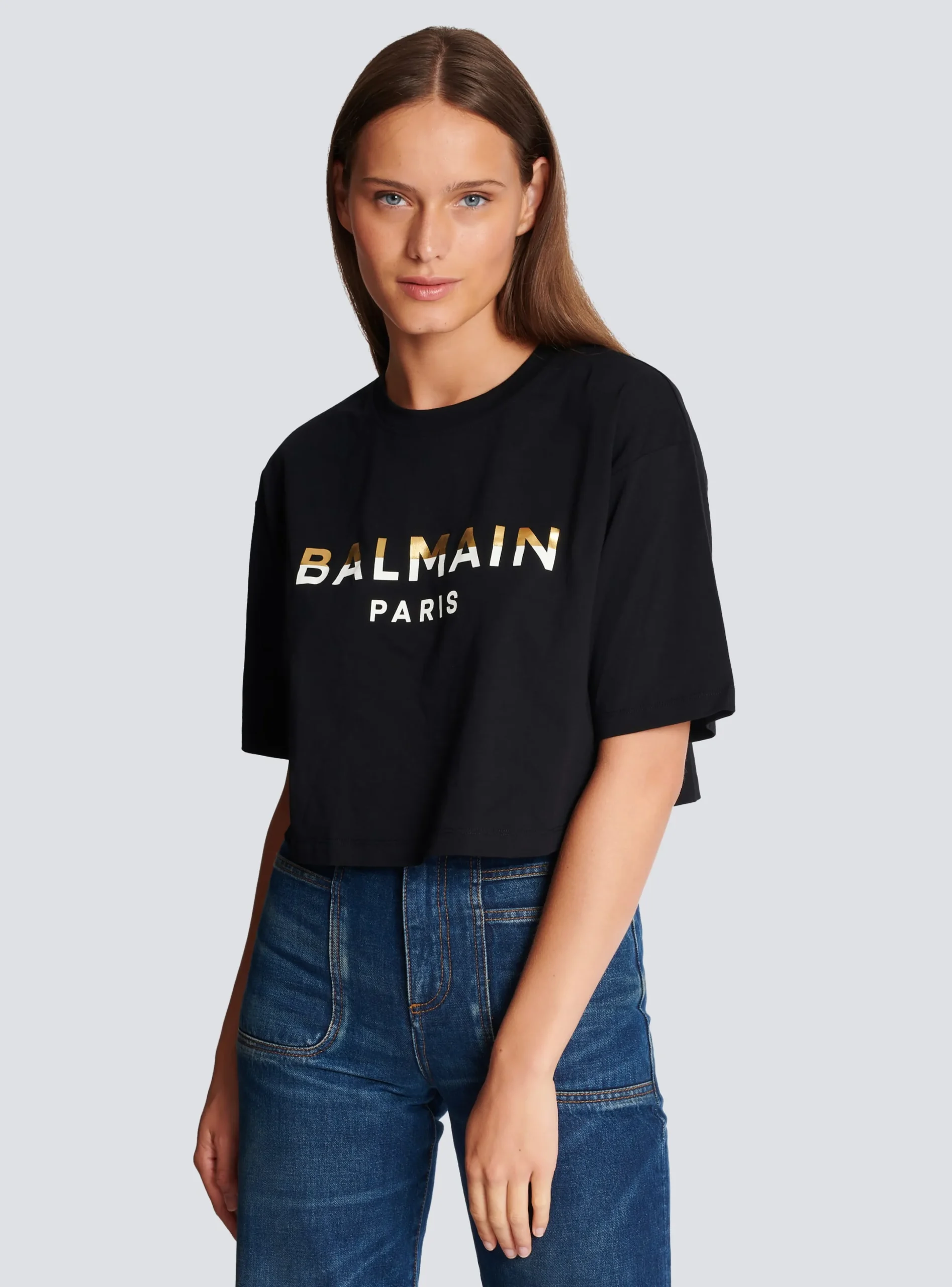 Cheap Cropped Paris T-shirt Women T-Shirts