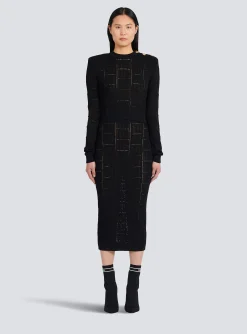 Fashion Cropped Eco-designed Sweater With Monogram Women Knitwear