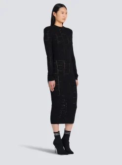 Fashion Cropped Eco-designed Sweater With Monogram Women Knitwear