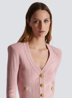 Store Cropped Knit Cardigan Women Knitwear