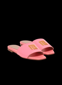 Discount Dafne Patent Leather Mules Women Flat Shoes