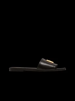 Sale Dafne PB Mules In Calfskin Women Flat Shoes|Boots