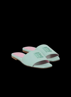 Best Dafne PB Mules In Calfskin Women Flat Shoes|Boots