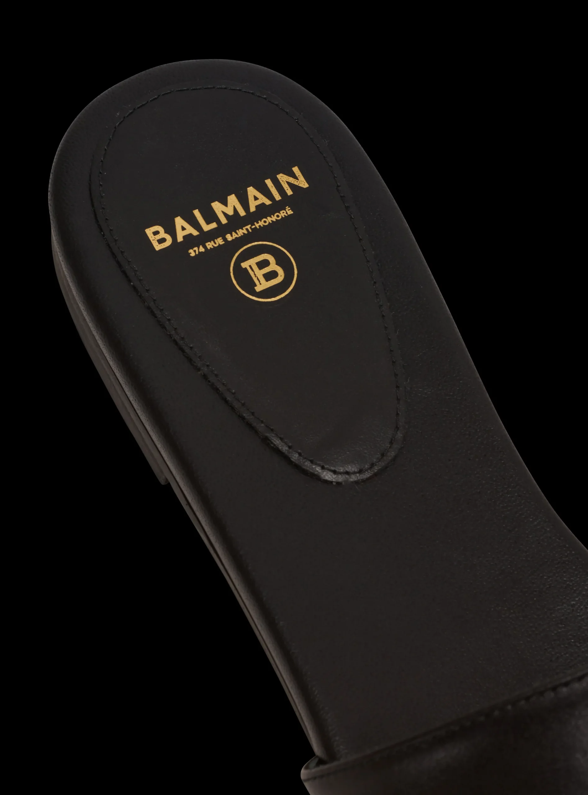 Clearance Dafne Smooth Calfskin Leather Mules Women Flat Shoes