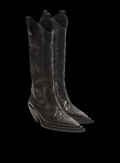 Outlet Dan Patchwork Leather Boots Boots And Rangers