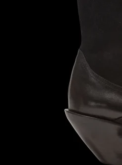 Store Dan Western Suede Leather Boots Women Boots