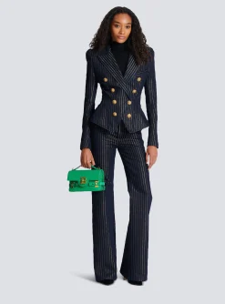 Flash Sale Denim Jacket With Lurex Stripes Women Denim|Jackets And Blazers